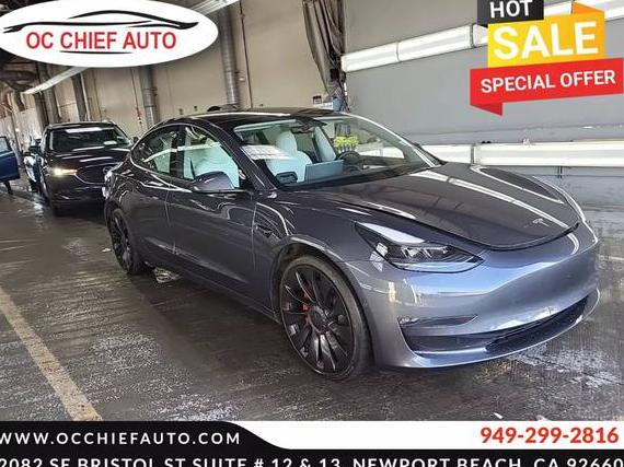 TESLA MODEL 3 2022 5YJ3E1EC7NF326667 image